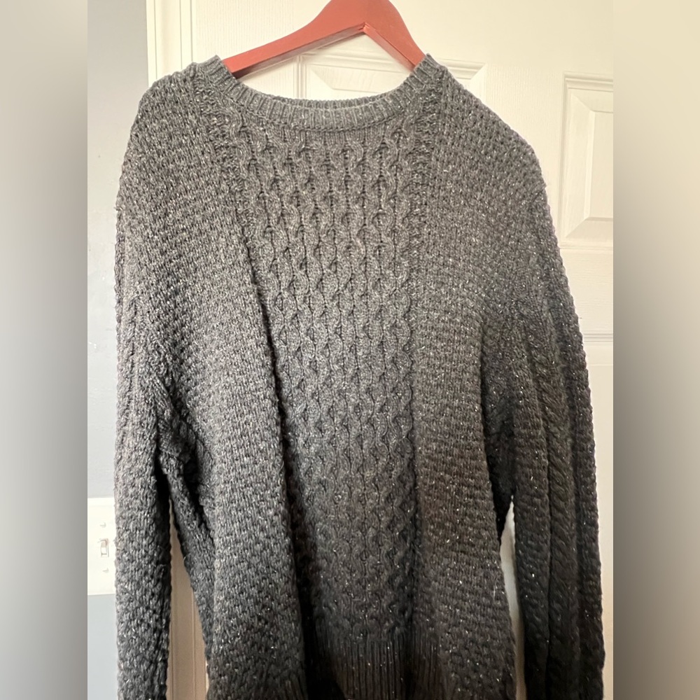 Grey Knit Sweater